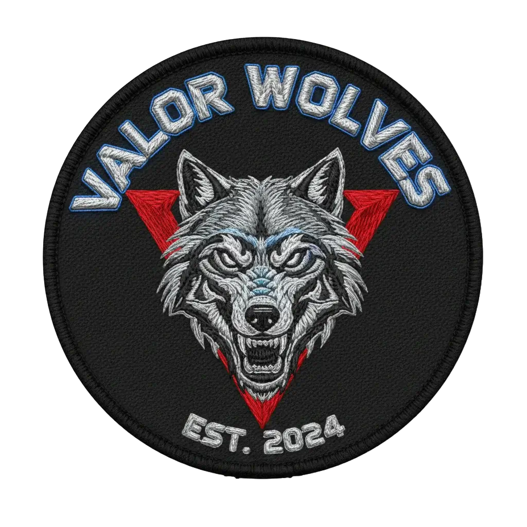 3D Embroidered Patch Example