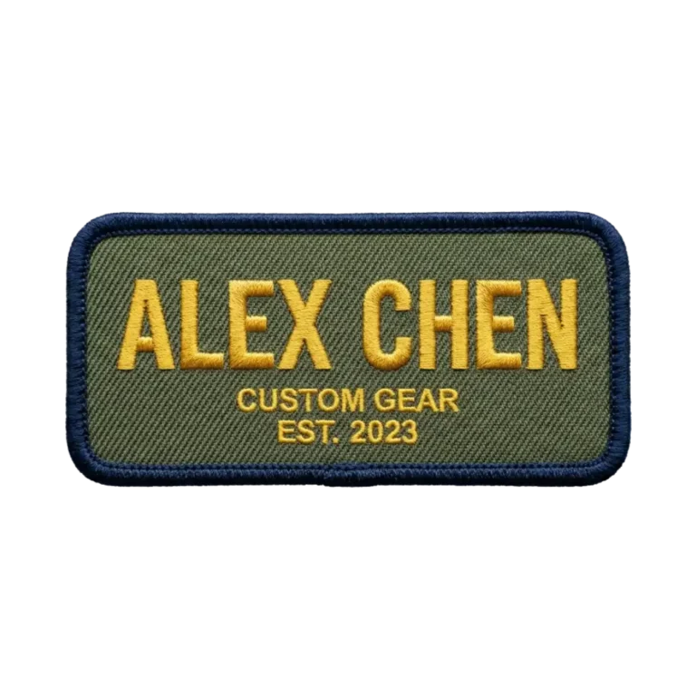 Custom Name Patches UK