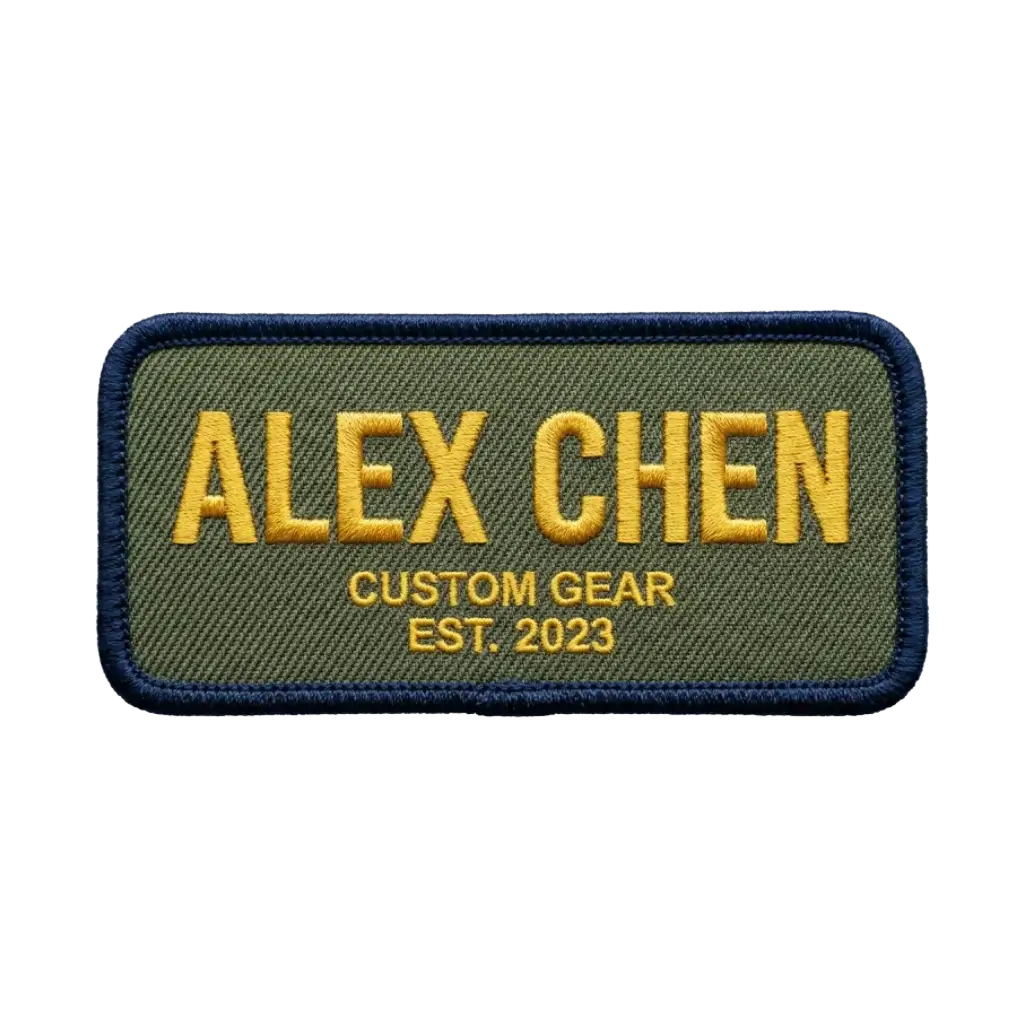 Custom Name Patches UK