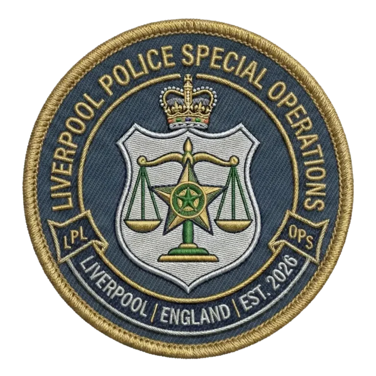 Custom police patches UK