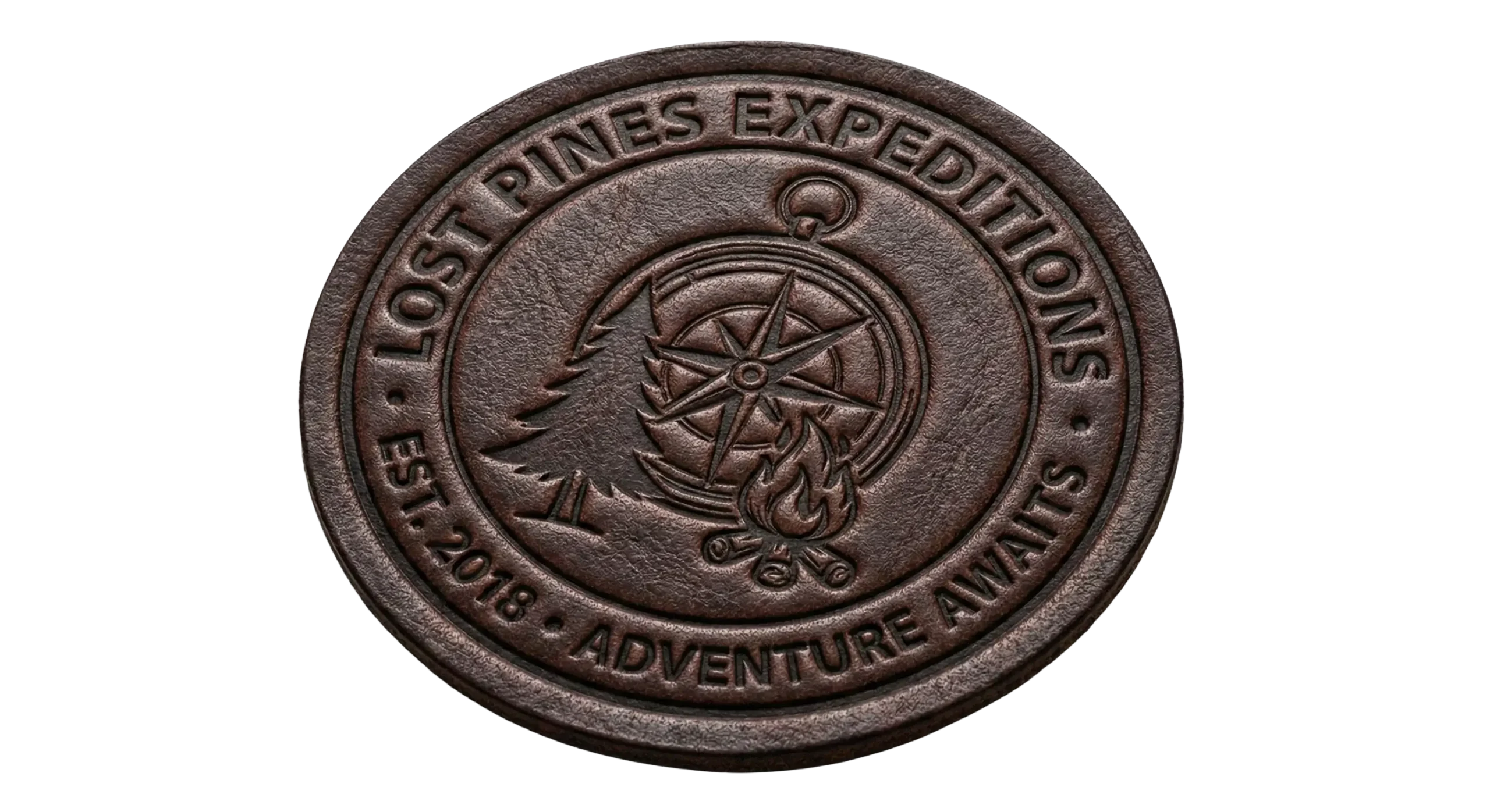 Debossed Leather Patches