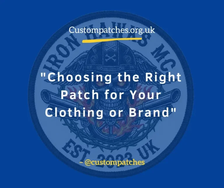 Choosing the Right Patch for Your Clothing or Brand