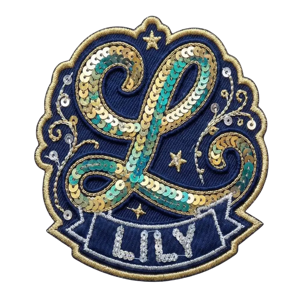 Shape and Die-Cut Sequin Patches