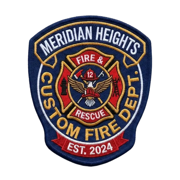 custom fire department patches UK