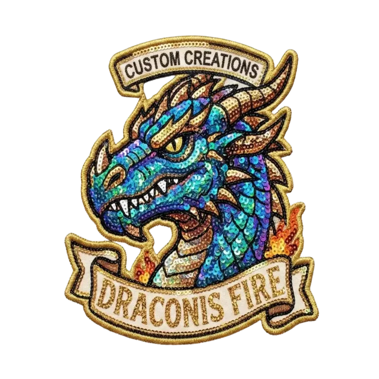 custom sequin patches UK